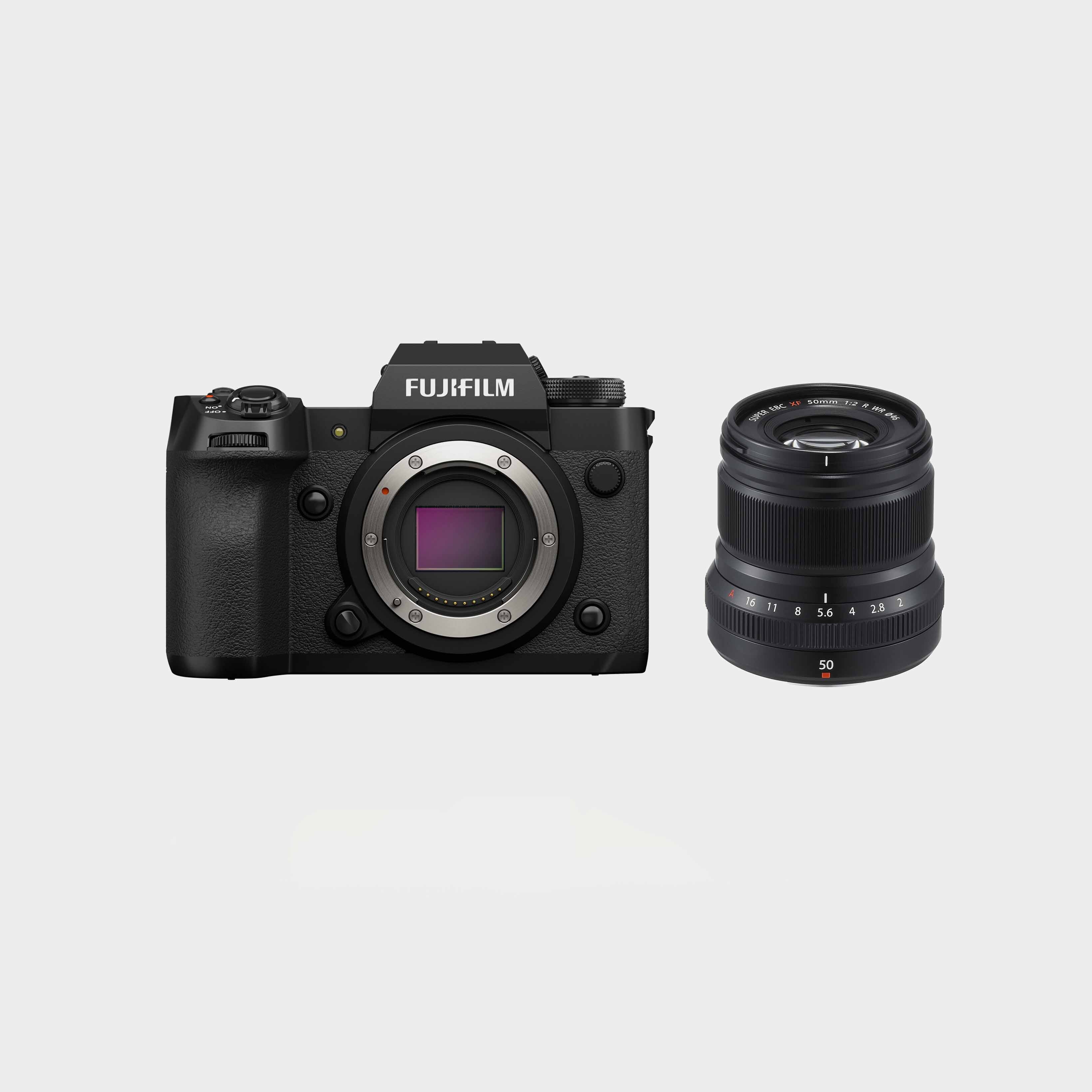 Fujifilm X-H2 Mirrorless Digital Camera with XF50mm F2 R WR Lens  (16757045-LENS14)
