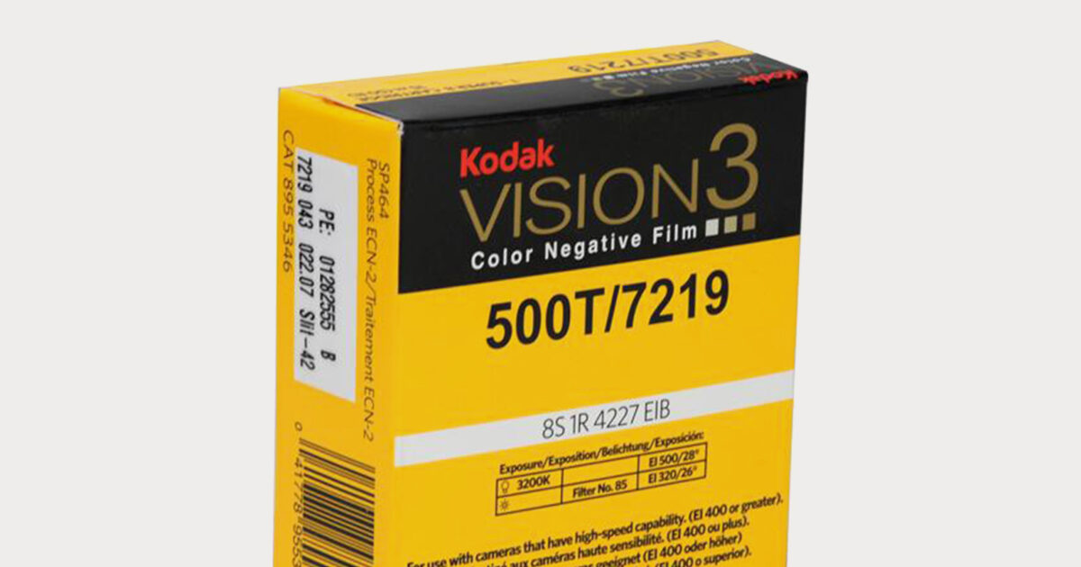 Kodak Vison 800T 122m Sealed 35MM color negative film