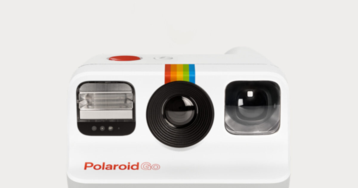 Fintie Tasche für Polaroid Go Sofortbildkamera Premium Kunstleder Beschichtete Starke Hartschalen Polaroid Go 9035 Kamera Tragen Fall Tragetasche Schwarz 