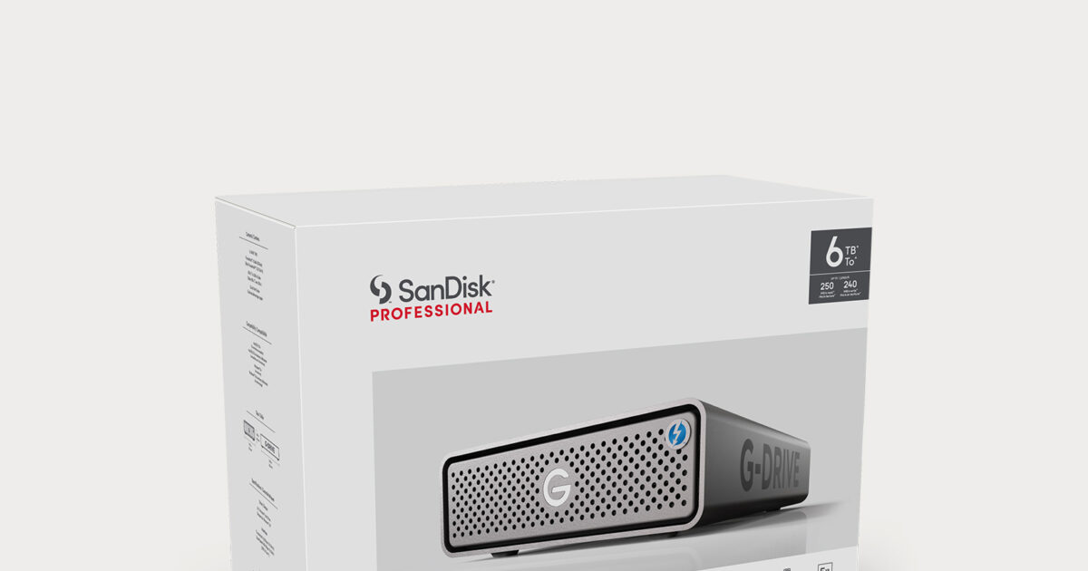 SanDisk Professional G-Drive PRO Desktop Hard Drive 6TB… - Moment