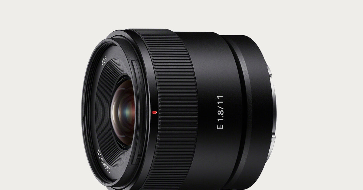 Sony E 11mm F1.8 Lens (SEL11F18) - Moment