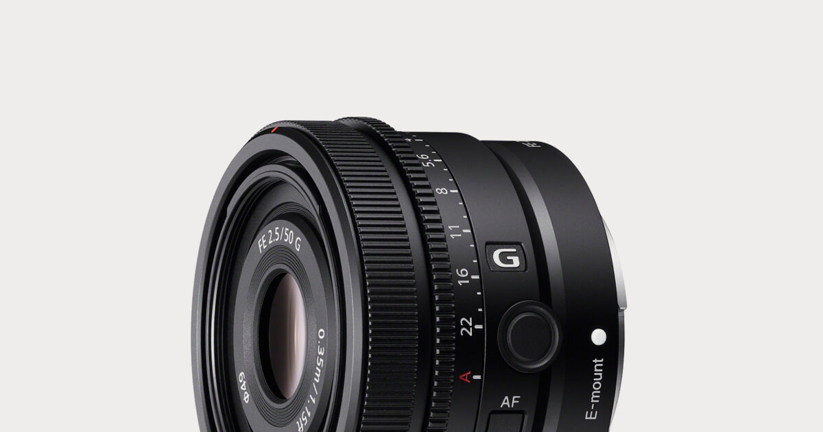 Sony FE 50mm F2.5 G Lens (SEL50F25G) - Moment