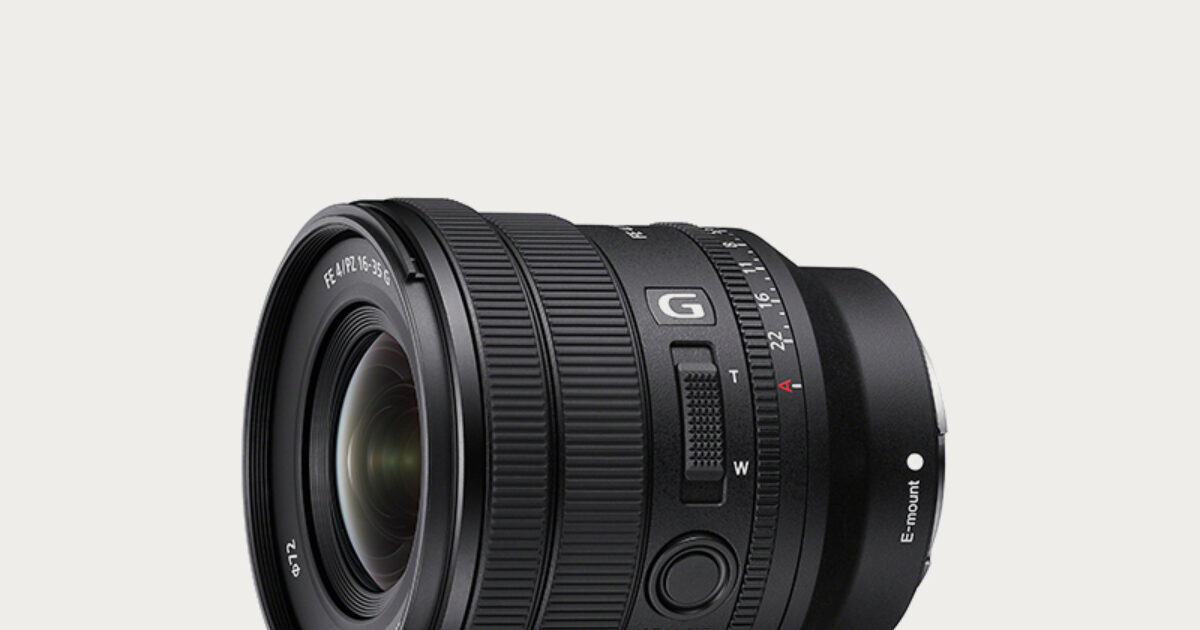 Sony FE PZ 16-35mm F4 G Lens (SELP1635G) - Moment