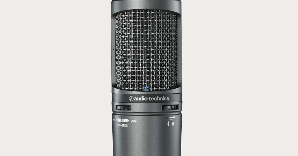 Audio-Technica AT2020USB+ Studio Quality USB Microphone… - Moment