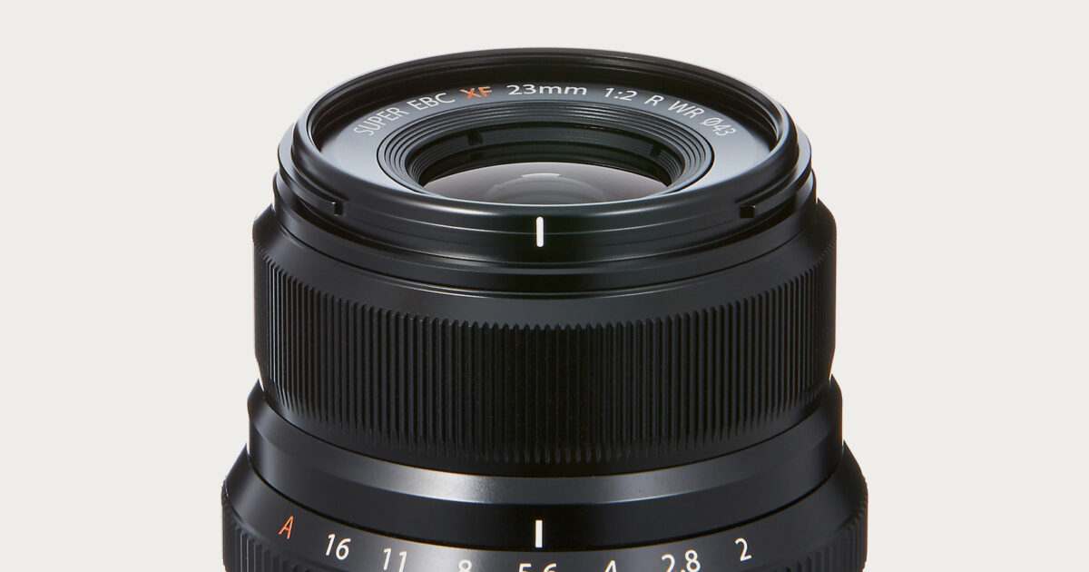 Fujifilm XF 23mm F2 R WR Lens (16523169)