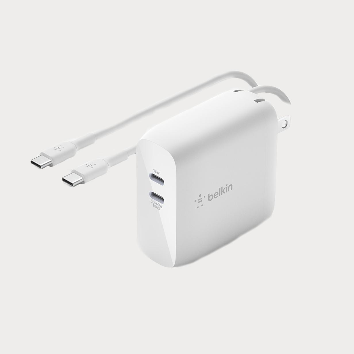 Moment Belkin WCH003 DQ2 MWH B6 68 W Boost Charge Dual USB C Ga N Wall Charger 02