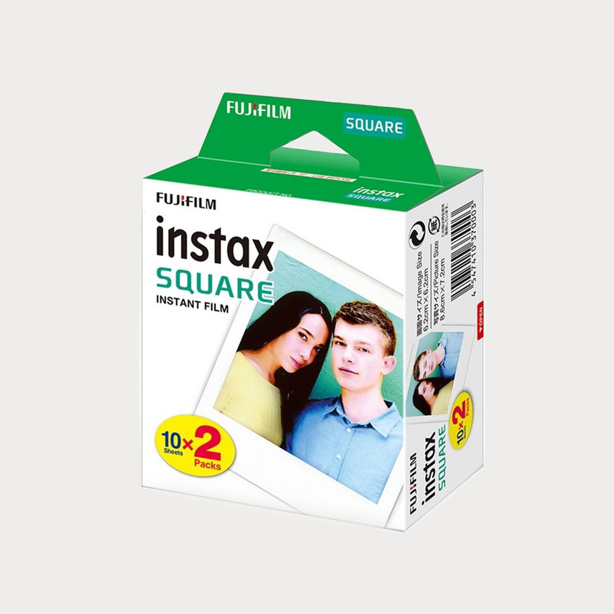 lærer Goodwill Sociale Studier Fujifilm Instax Square Instant Film - Twin Pack (16583664) - Moment