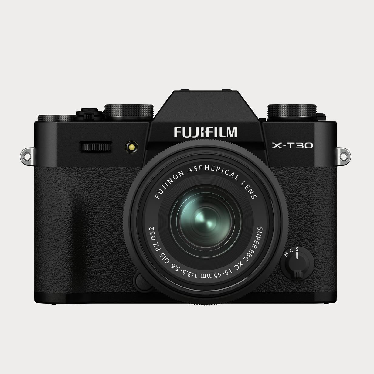 Moment Fujifilm 16759732 X T30 II Body with XC15 45mm Lens Kit Black 01