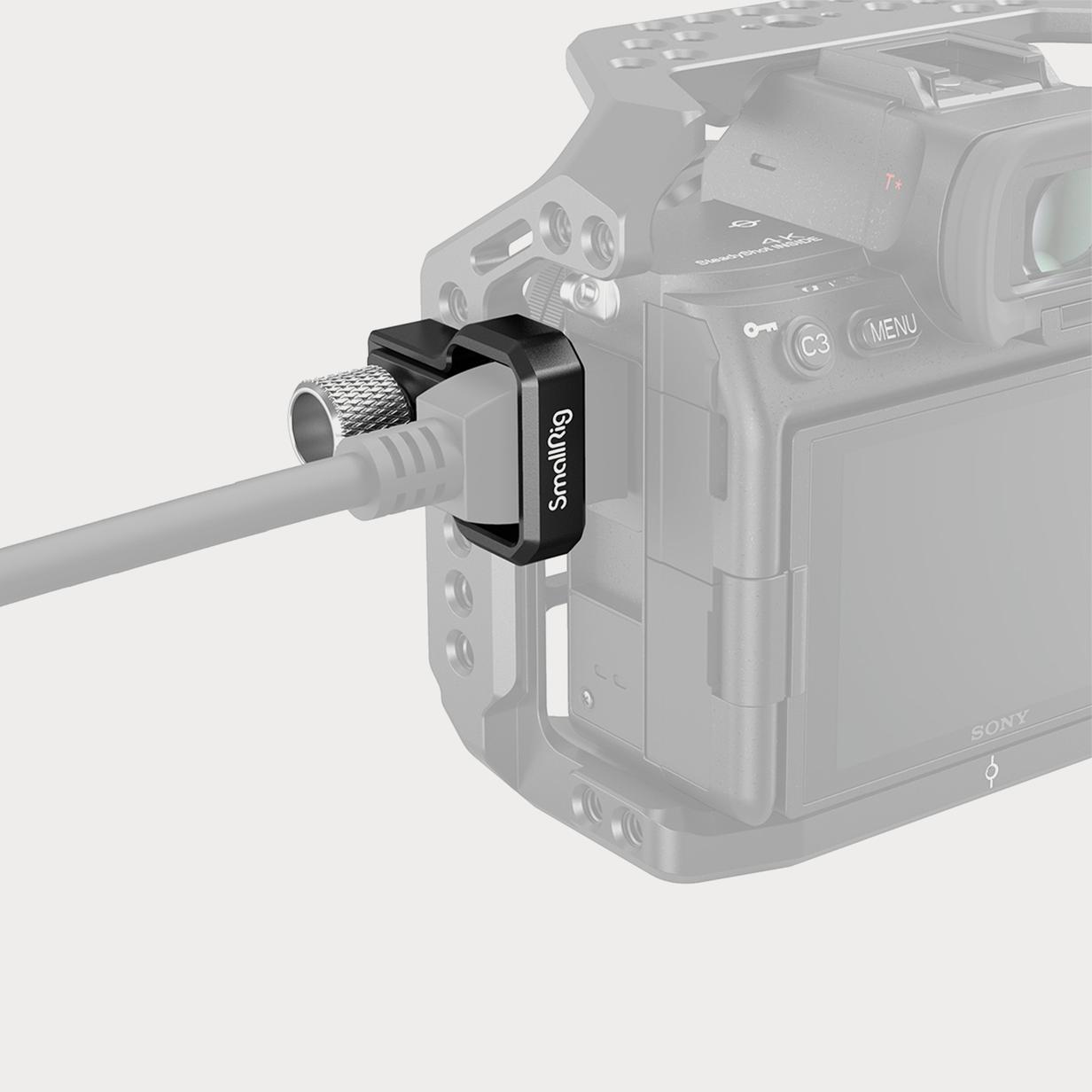 NICEYRIG A7 III/A7R III/A7R II/A7S II/A7 II Caméra Cage avec HDMI Cable Clamp Arri Style Rosette pour Sony A7iiiA7ii/A7rii/A7sii/A7riii/Camera