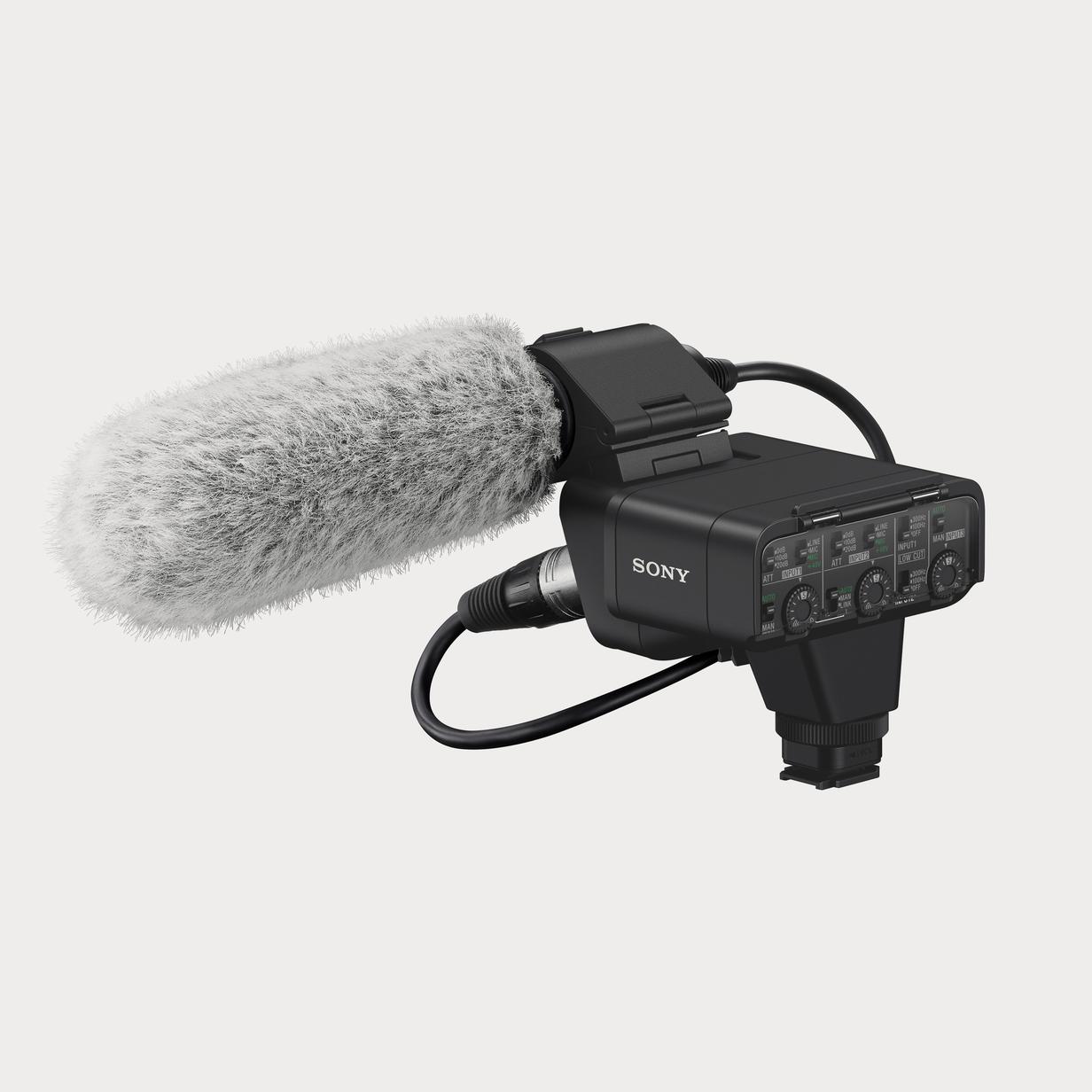 Moment Sony XLRK3 M XLR K3 M Dual Channel Digital XLR Audio Adapter Kit with Shotgun Microphone 01