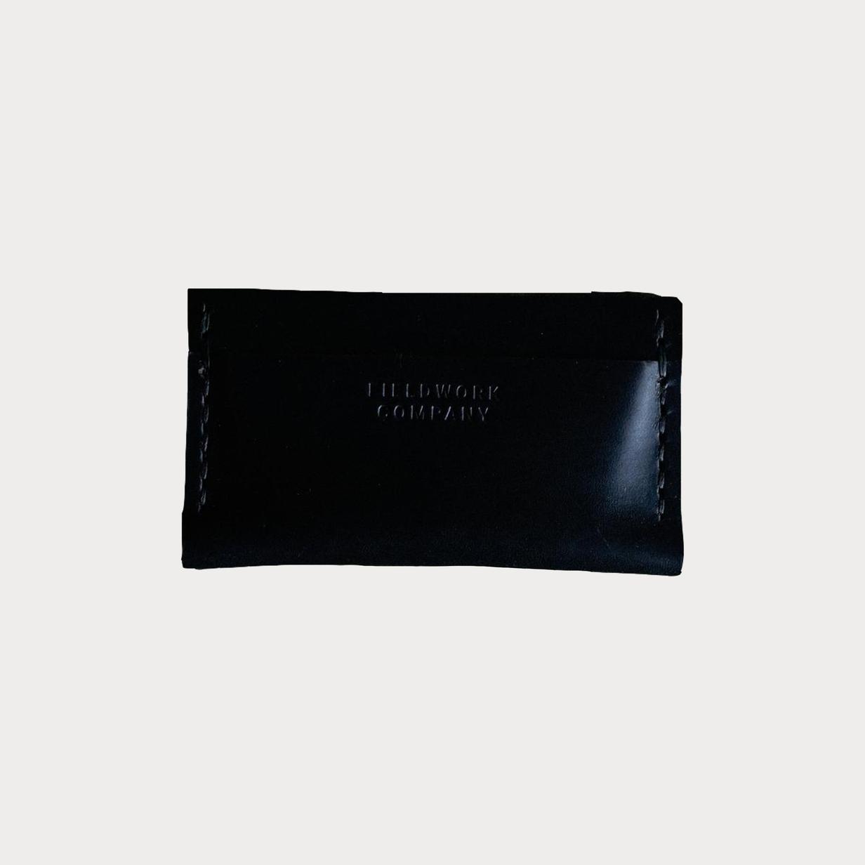 Moment Wolf Leather Wallet Black 001