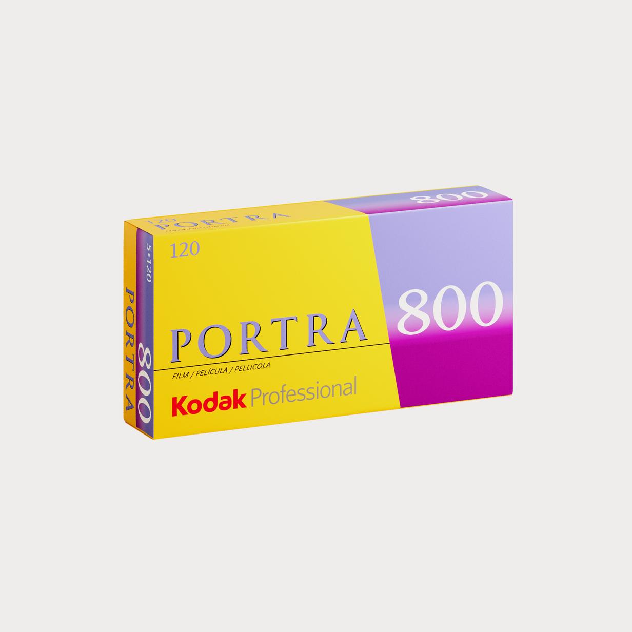 Moment kodak 8127946 Professional Portra 800 Film 120 Propack 5 Rolls 01