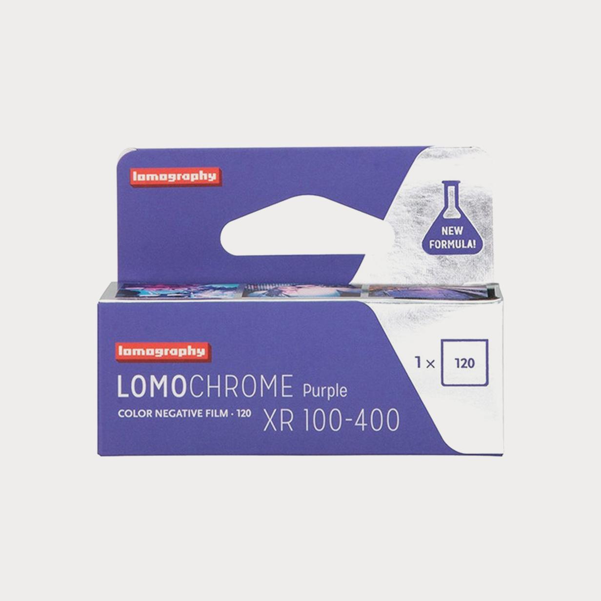 Moment lomography F4120 LC19 Lomo Chrome Purple XR 100 400 120 ASA Single Pack 01