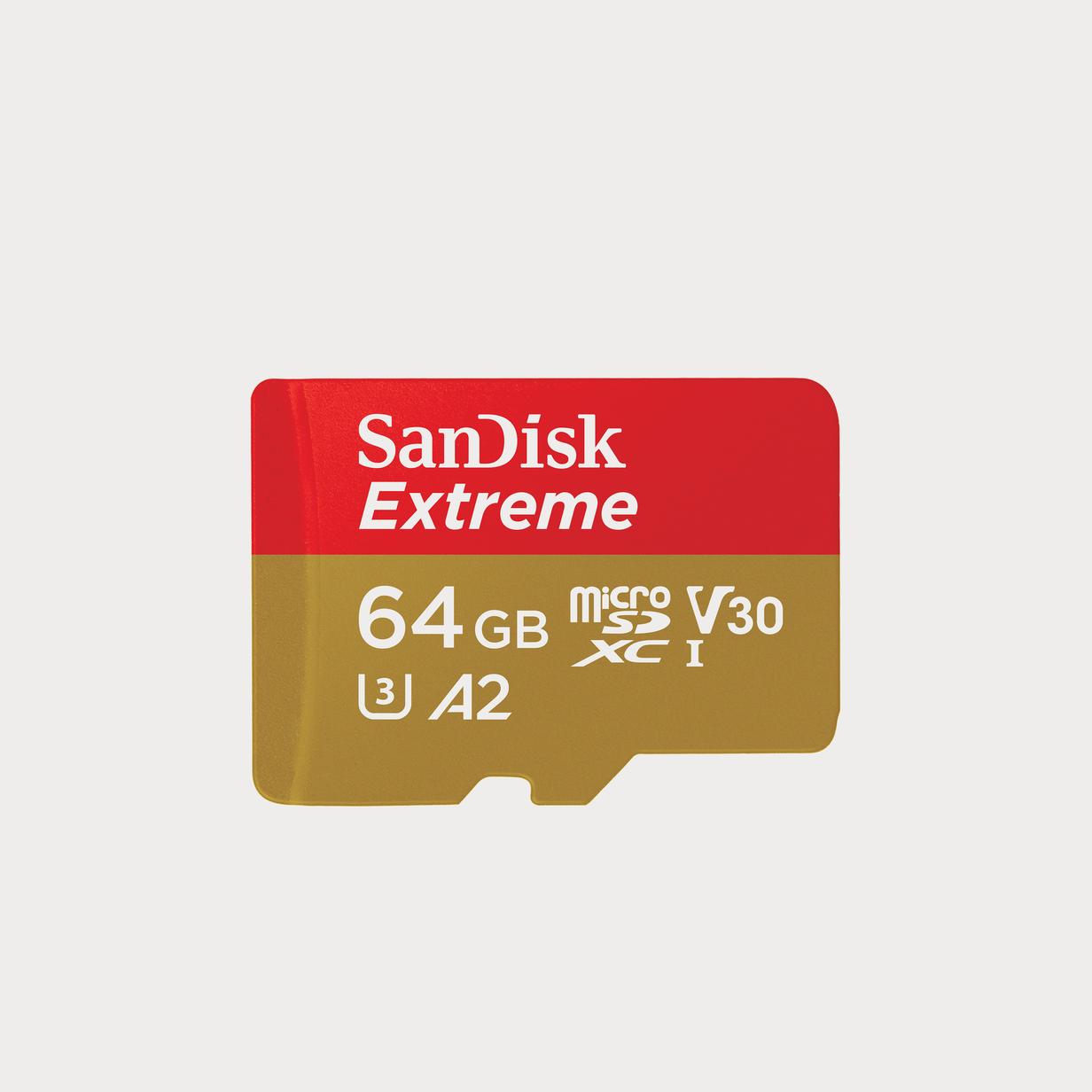 Moment sandisk SDSQXA2 064 G AN6 MA Extreme micro SDXC Memory Card 64 GB 01