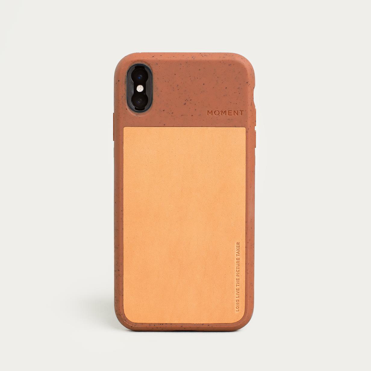 Moment iphone XS max photo case terracotta 01