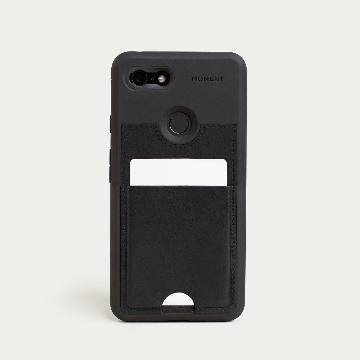 Moment pixel 3 XL wallet case black 01