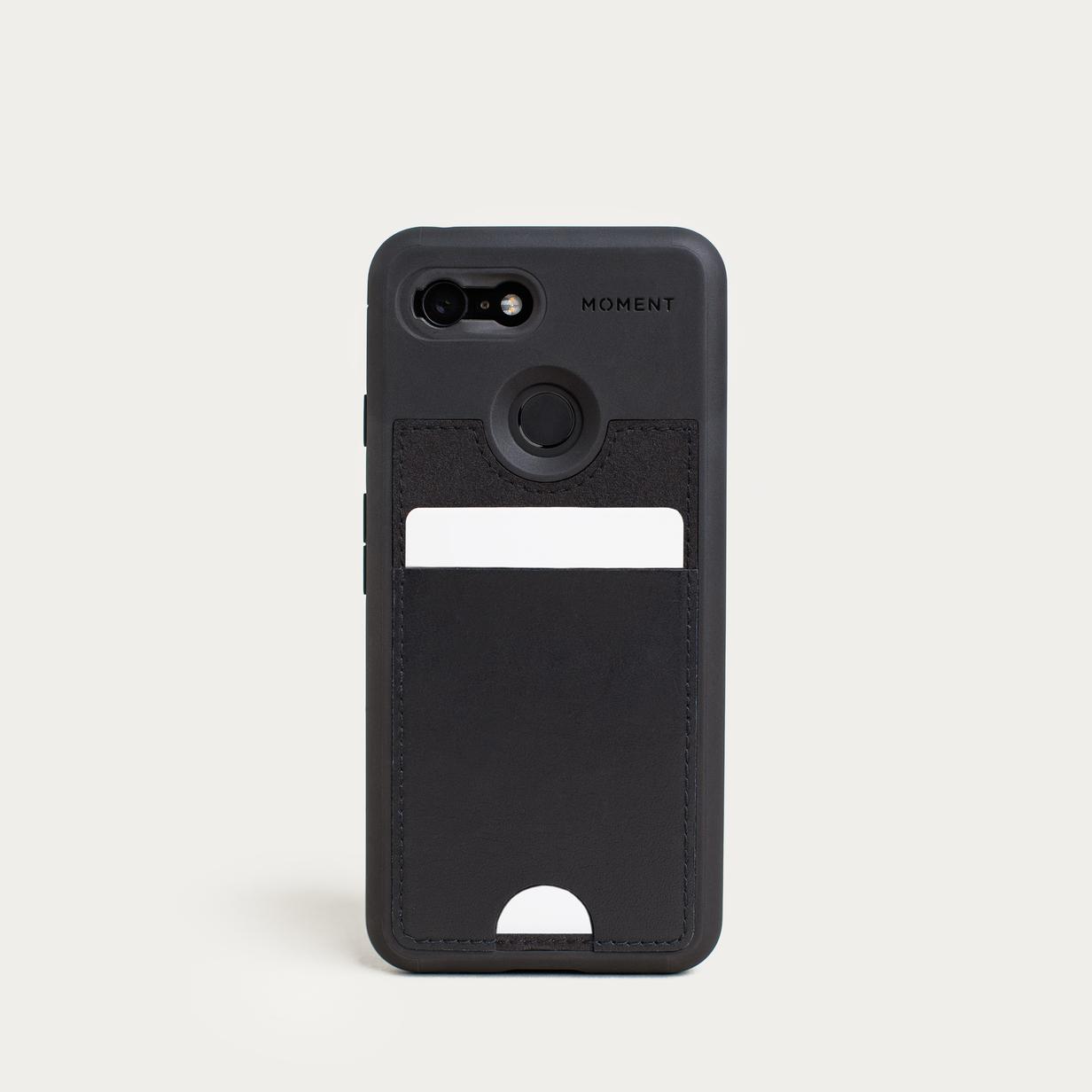 Moment pixel 3 wallet case black 01