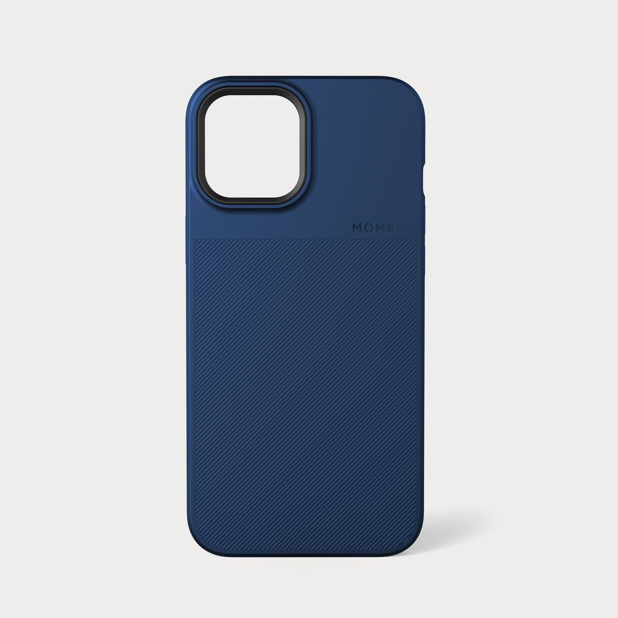 311 138 Moment i Phone12 Pro Max Thin Case Indigo Blue 1 back