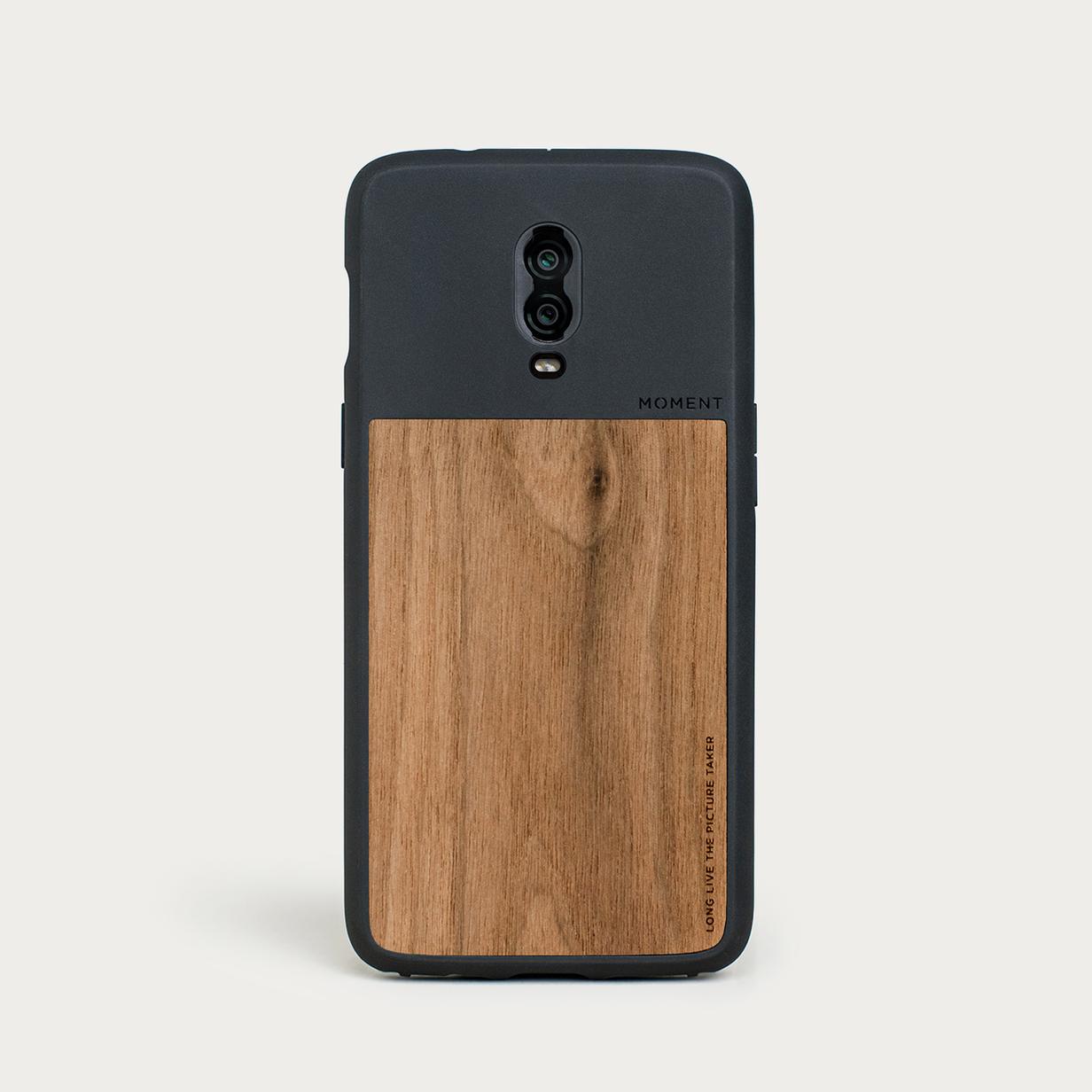 Moment Cases Oneplus 6T Walnut 01