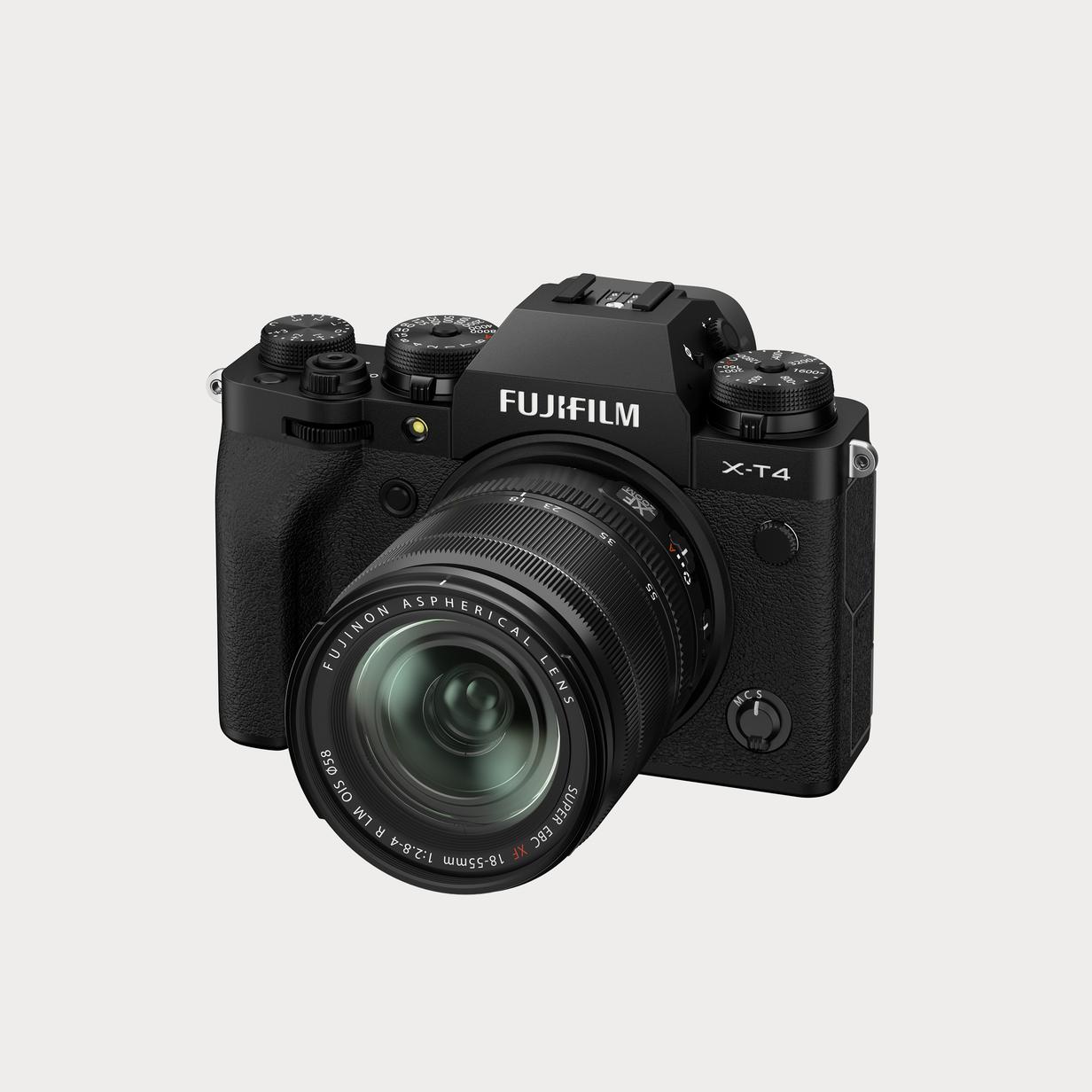 Moment fuji 16652879 X T4 Mirrorless Digital Camera with XF18 55mm F2 8 4 Kit Black 01