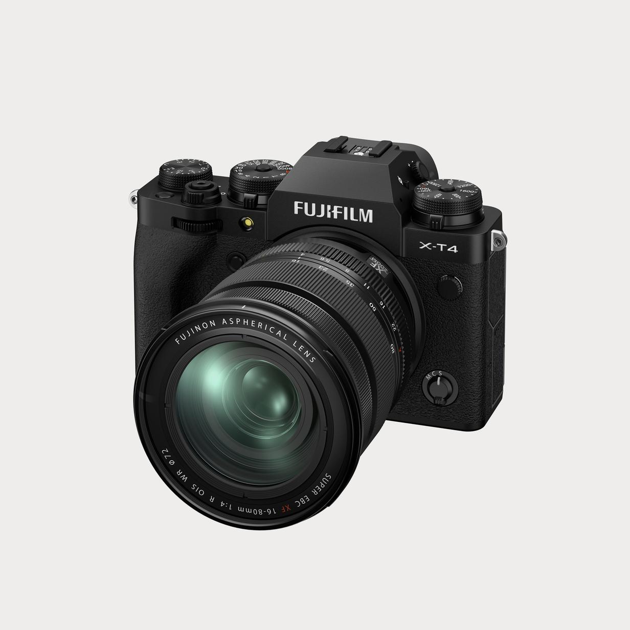 Moment fuji 16652893 X T4 Mirrorless Digital Camera with XF16 80mm F4 Kit Black 01