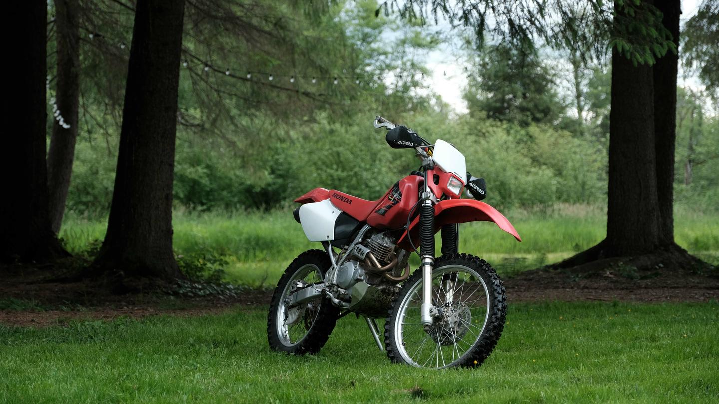 Fujifilm Lens - Picture of a dirtbike.