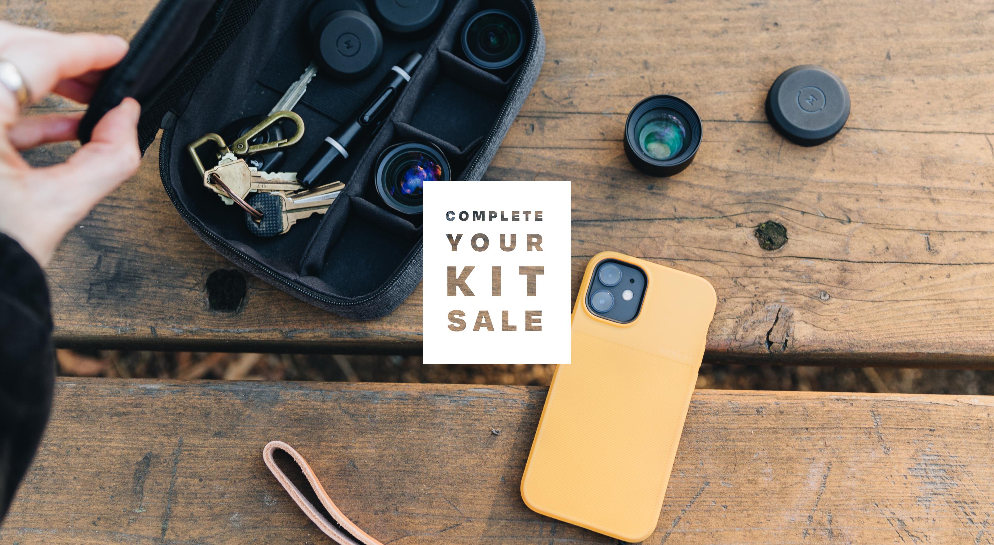 Complete your kit Homepage Header