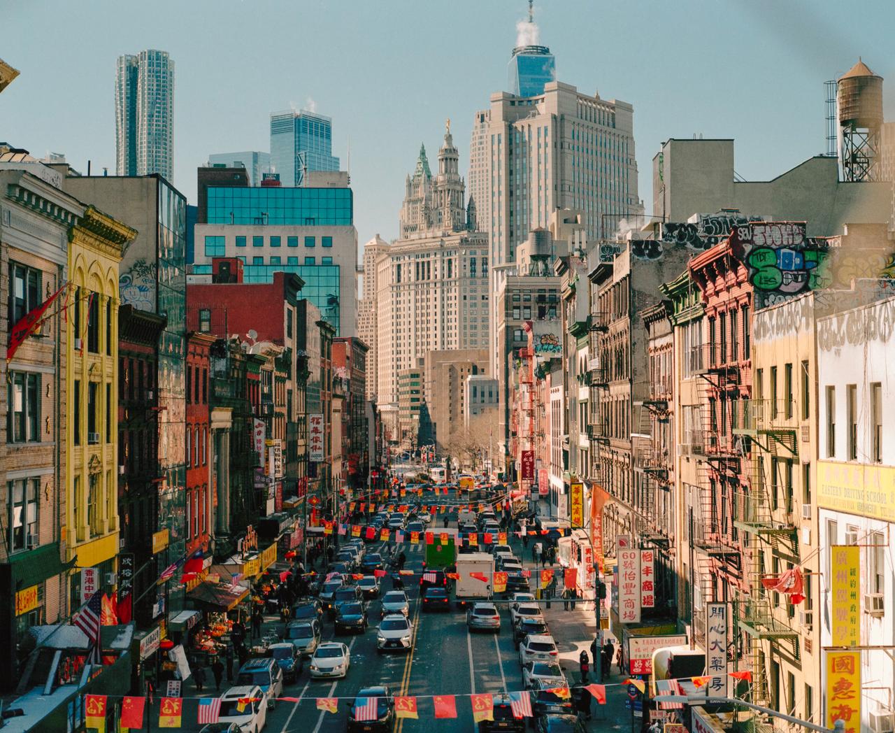 New York City captured on Kodak Gold 200 in 120 medium format by Nat Meir (@softboifilms).