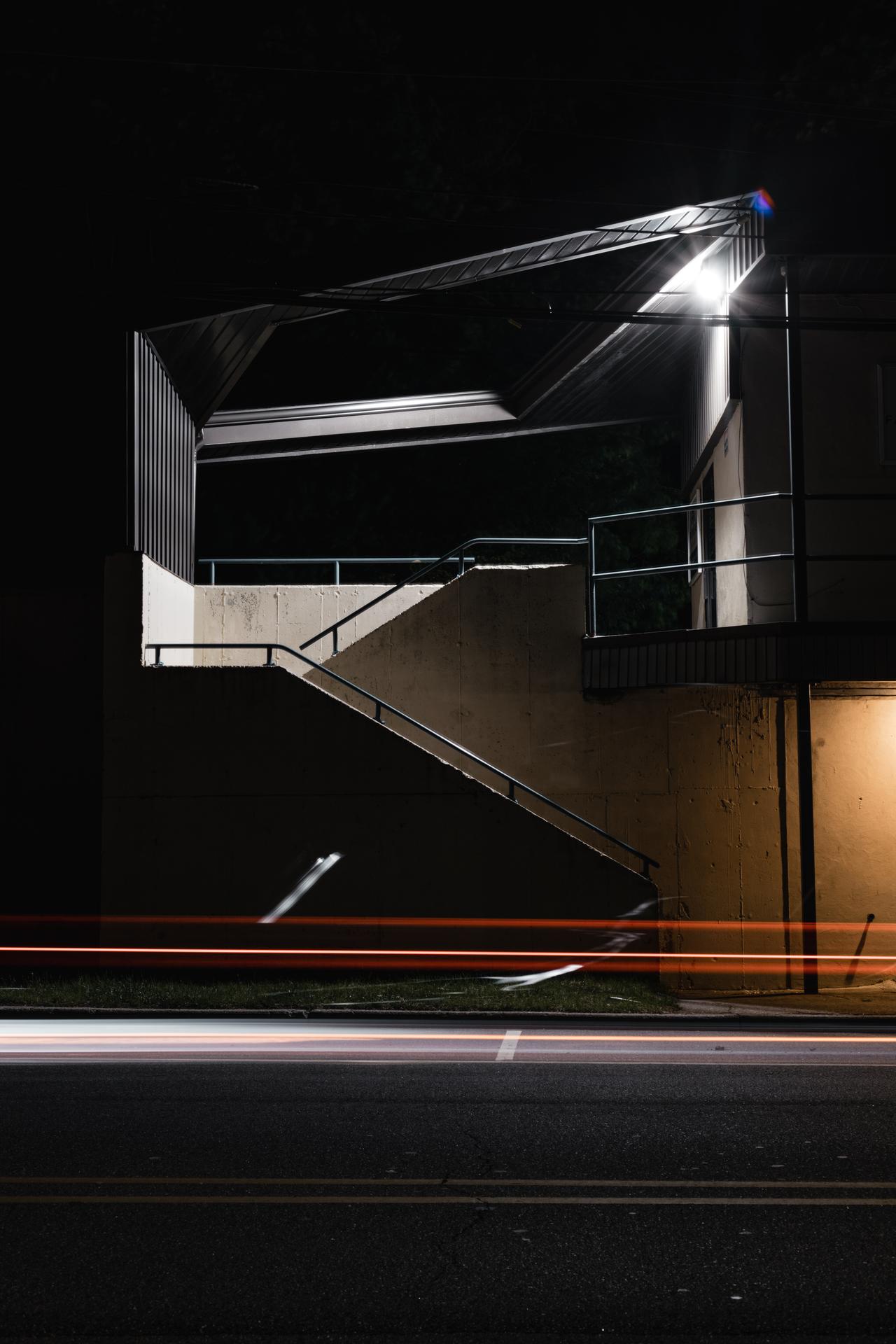 Staircase at Night